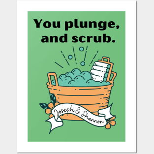 Far and Away/Plunge and Scrub Posters and Art